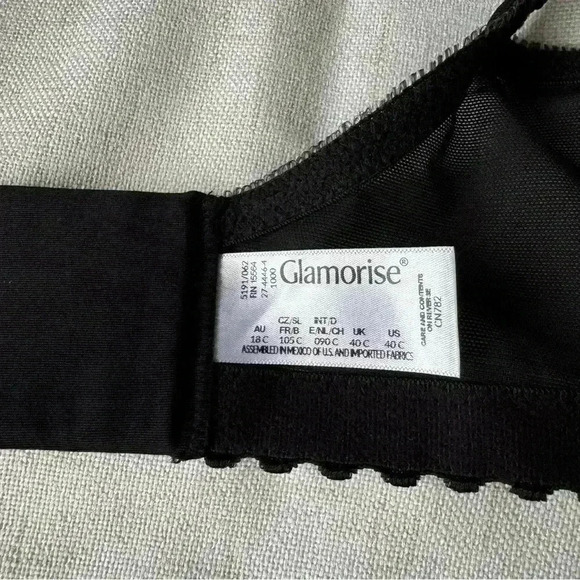 Glamorise full  coverage plus size bra - Picture 11 of 16